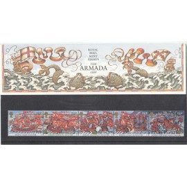 1988 THE ARMADA STAMPS Presentation Pack.