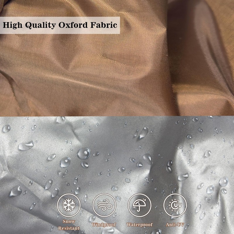 Waterproof Hot Tub Cover Protector 85 x 85Inch Square Spa