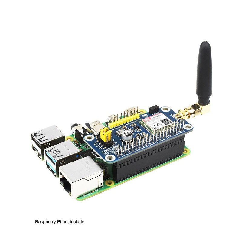 Coolwell SIM7028 NB-IoT HAT for Raspberry Pi 4B+ 4B 3B+