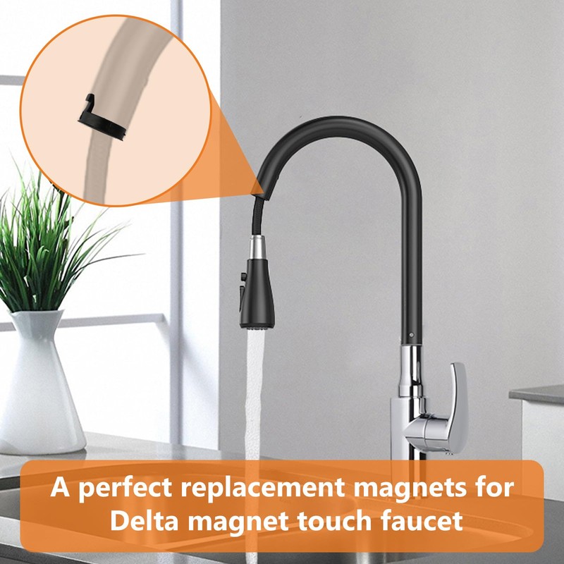 RP80977 Magnet Replacement Kit for Delta Kitchen Faucet, Faucet Plumbing
