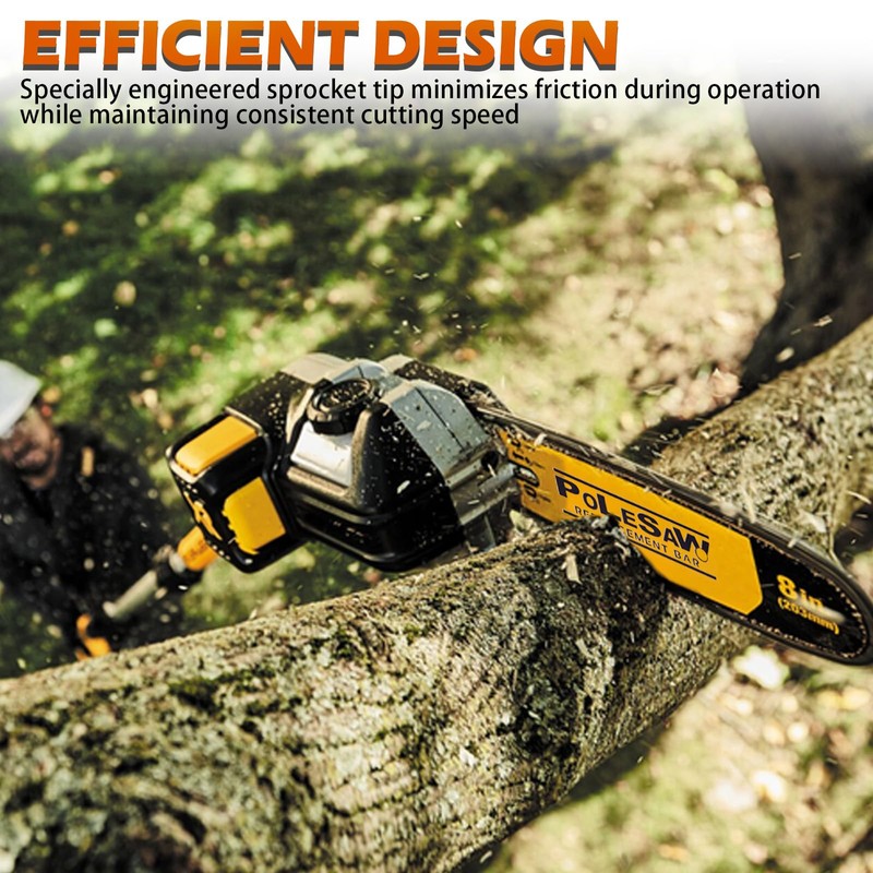 LikeLion 8-inch Pole Saw Replacement Bar DWZCSB8, DCPS620B, Fit for