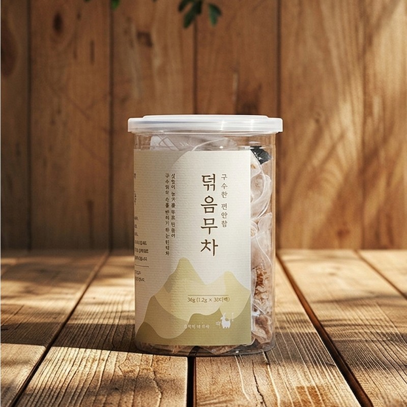 Seolyaksan Domestic hand-made roasted green tea triangle tea bag 1.2g
