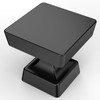 FURNIWARE Pack of 10 Furniture Knobs, Cupboard Knobs, Black Drawer
