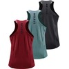 Neleus Men's 3 Pack Running Tank Tops Dry Fit Muscle