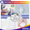 Small Bin Bags 5 Liter,Mini Pedal Bin Bags Garbage Bags