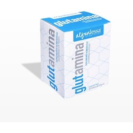 Glutamina en Polvo Con L-Glutamina, Gluconato de Zinc, Vitamina C y Vitamina A, 10 Sobres de 10 g