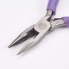 [Crystal Kobe] [Tool] Accessory Making Purple Flat Pliers Flat Yatco