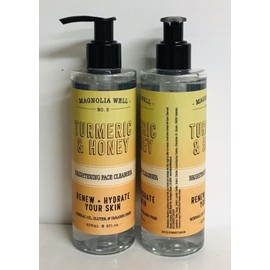 Magnolia Well 2-Pack Turmeric & Honey Brighrening Face Cleanser  8 fl oz Each