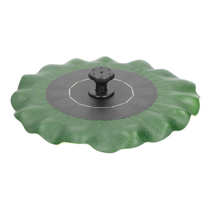Lotus Leaf Floating Fountain Low Water Protection ABS Floating Solar