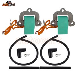 Autocart 2X Ignition Coil For 1971 1972 1973 1974 Johnson Evinrude Outboard 50 & 65 HP