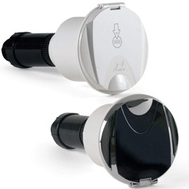 wellenshop ABS fresh water onboard passage straight plastic land connection sea water connection water socket water connection boat colour straight white
