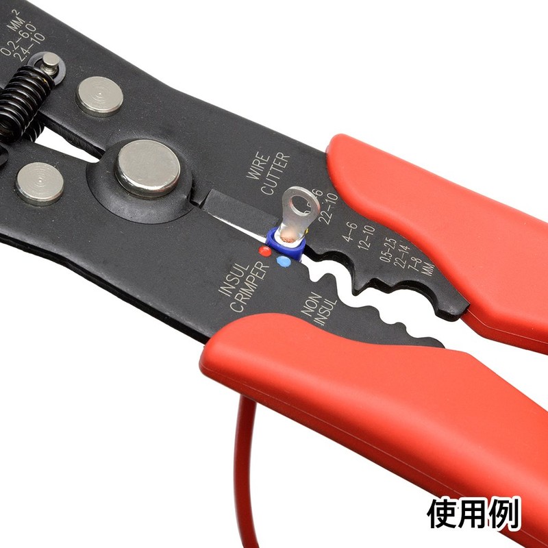 STRAIGHT Wire Stripper 0.2 - 6.0 (sq) 12-107