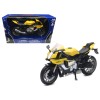 2016 Yamaha YZF-R1 Yellow Motorcycle Model 1/12 DCD by New