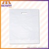 Bag Market | 100 x White Patch Handle Plastic Carrier