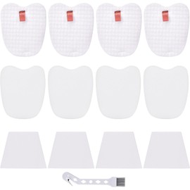 Leadaybetter 8 Pre-Filters (4 Foam+4 Felt) and 4 Post-Filters for Shark Rocket Zero-M Ultra-Light Corded Stick HV345 ZS350 ZS350C ZS351 ZS351C ZS352 Vacuums, Replaces Part # XPMFK320 & 1084FTV320