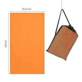 Muztaga Microfiber Beach Towel Perfect for Travel, Sports, Camping, Swimming, Yoga, Gym-Quick Dry, Sand Free, Compact, Lightweight, Absorbent