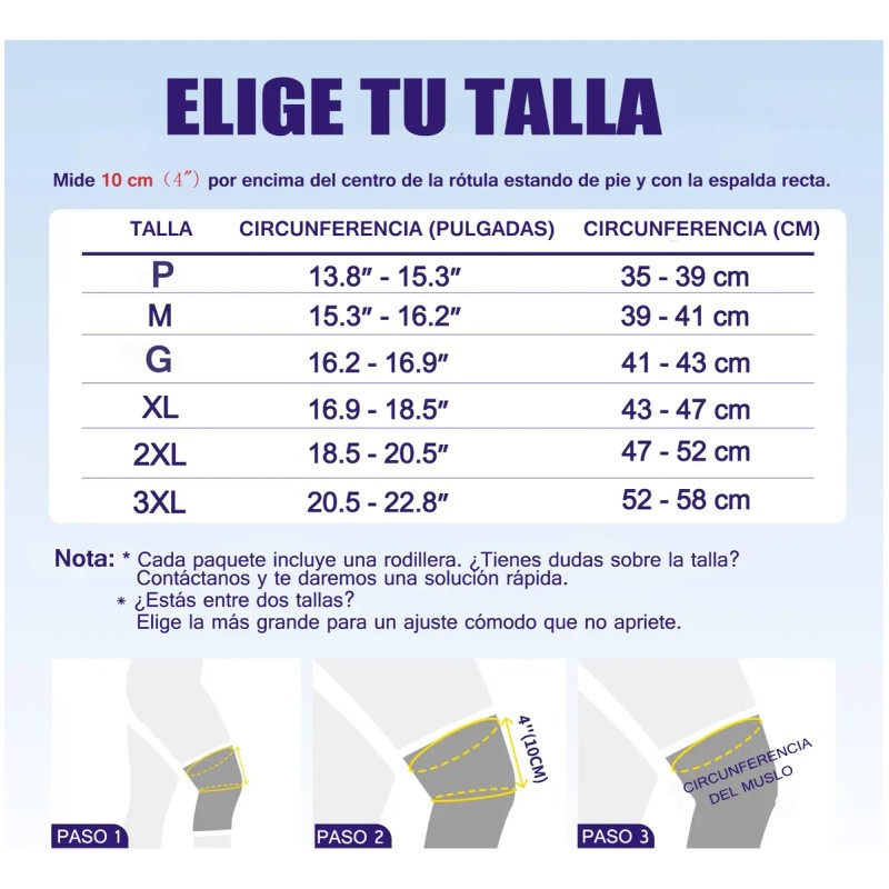 Rodillera Ortopédica Meniscos Ligamentos Gel Rótula Ajustabl