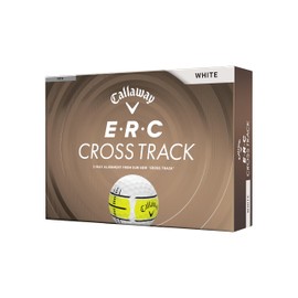 Callaway ERC Cross Track Golf Balls, 1 Dozen (12 Piece), 2-Piece Construction, White