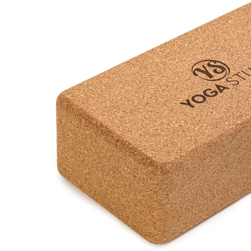 Yoga Studio The Comfortable Cork Yoga Block (22.5cm x 12cm