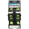 Streetwize- Ratchet Tie Downs with Rubberised Handles - 2 x