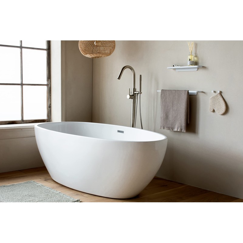 Brabantia MindSet Handtuchhaken, 2 Stück, Mineral Fresh White