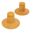 2pcs Rear Spring Bump Stop PU Yellow 12802494 Good Performance