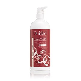 Ouidad Advanced Climate Control Heat & Humidity Stronger Hold Gel Travel Size - 33.8 fl oz, Anti-Frizz Nano Technology, Styling Gel, Prevents Flyaways & Frizz, Crunch-free Hold, For All Curl Types