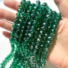 CrzBeadss 330Pcs Briolette Crystal Glass Beads for Jewelry Making, 8MM