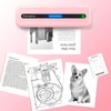 Phomemo Portable Printers Wireless for Travel, Inkless Thermal Printer, Support