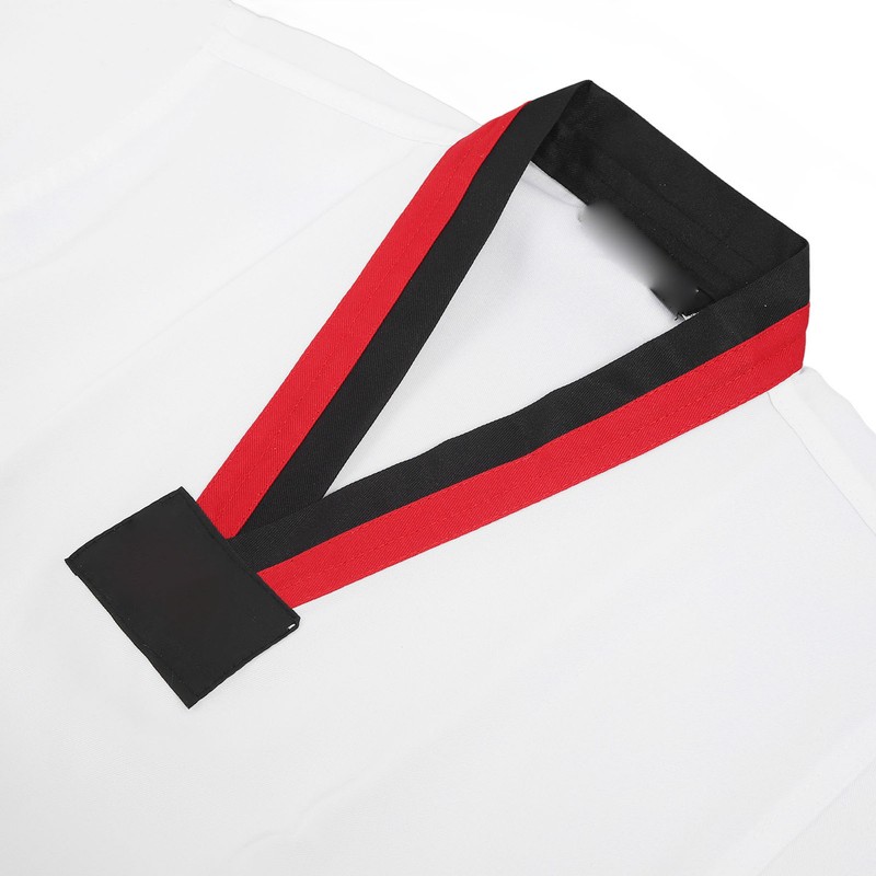 Kids Taekwondo Uniform with Belt Polyester and Cotton Breathable Soft