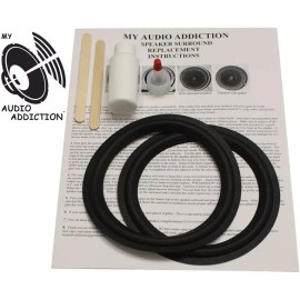 For Boston Acoustics Correct Speaker Surround Repair Kit For Boston Acoustics 6.5"