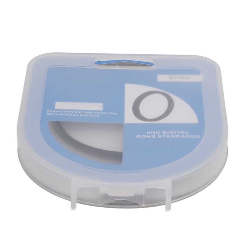 VBESTLIFE 67mm UV Filter Filter Ring Lens Cap Set for