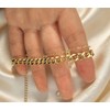 Figaro Chain Anklet for Women, Classic Waterproof Ankle Bracelet, Adjustable