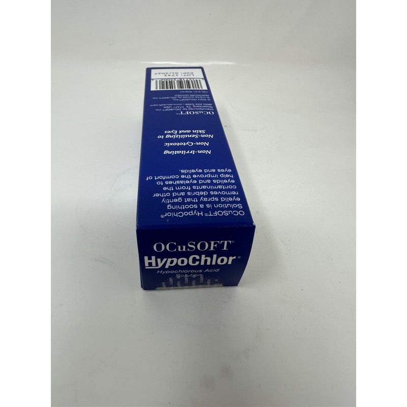 OCuSOFT HypoChlor Solution for Eyelids/Eyelashes, 2oz (2 Pack)