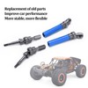 CVD Steel Rear Drive Shaft Assembly for Traxxas Slash Rustler