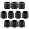 3/4" Black Painted Pipe Fitting Coupling - Home Expert 10