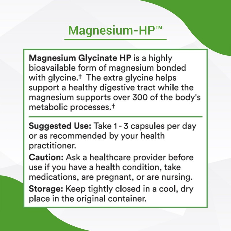 Healthy Gut Magnesium-HP | Ultra Pure Glycinate with Zero Fillers