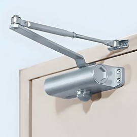 Smooth & Silent Automatic Door Closer - Anti-Pinch Safety Anti-Pinch 2ea