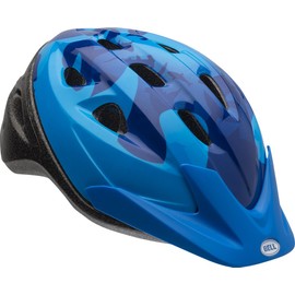 Bell Rally Child Helmet, Blue Fins