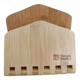 Servilletero De Bambu Porta Servilletas Jumbo Plegable