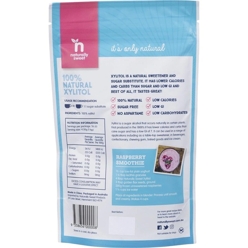 Naturally Sweet Xylitol 225 g