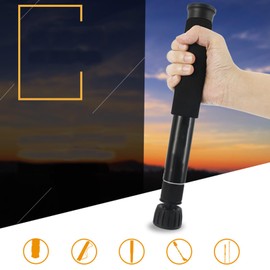 Camera Monopod, Photography Monopod, Travel Monopod with Carry Bag, 1/4 and 3/8 Screws, Wide Compatibility, for Selfie Stick, Extension Pole, Monopod, Aluminum, 8 Sections Telescopic