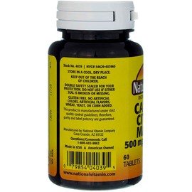 Nature`s Blend Calcium Citrate With D 500Mg Tablets 60 Ct (2 Pack)