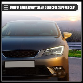 Hihaha Front Bumper Grille Radiator Air Deflector Support Clip, for Volvo XC90 2003-2023, Plastic, No.3533394/9046707076C0, Black, 20 Pcs Durable Material