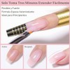 6 en 1 Kit Gel de Uñas Constructor, Gel para