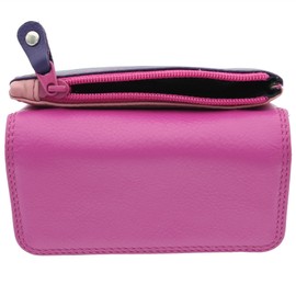 Visconti Leather Rainbow Collection TAHITI Wallet RB99 Baya Multi