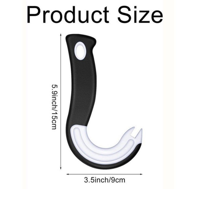 Luvilly Easy Open Ring Pull Can Opener Jar Openers No-Slip