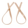 2Pcs Leather Bag Handles 25.6in Long 0.7in Wide Synthetic Leather