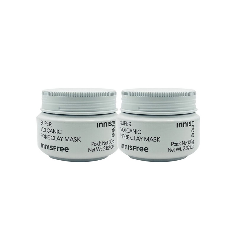 Innisfree Super Volcanic Pore Mask 80g + 80g / 이니스프리