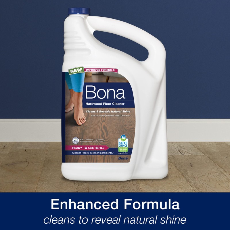 Bona Hardwood Floor Cleaner Refill, 4 pack